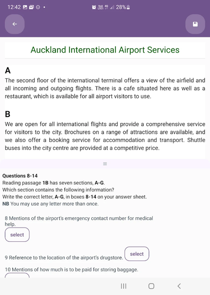 IELTS Daily - عکس برنامه موبایلی اندروید