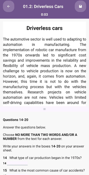 IELTS Daily - عکس برنامه موبایلی اندروید