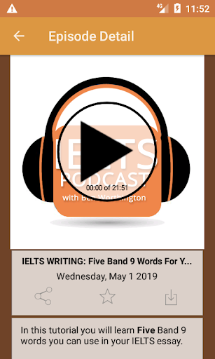 IELTS Podcast - عکس برنامه موبایلی اندروید
