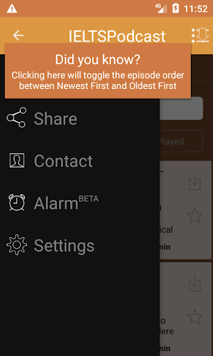 IELTS Podcast - عکس برنامه موبایلی اندروید