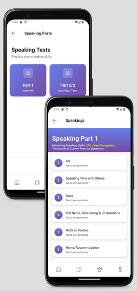 IELTS Assistant - AI Prep Exam - Image screenshot of android app