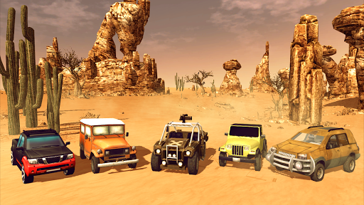 Offroad Jeep Drift Desert Race - عکس بازی موبایلی اندروید