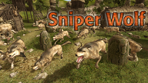 Wild Animal Wolf Game - Gameplay image of android game