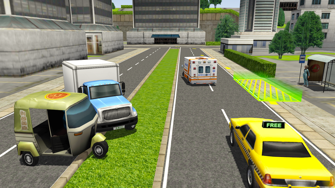 Tuk Tuk Rickshaw City Driving - عکس بازی موبایلی اندروید