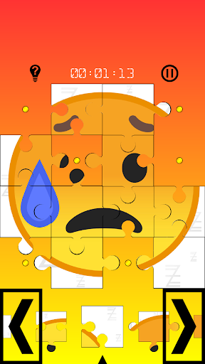 emoji jigsaw - Gameplay image of android game