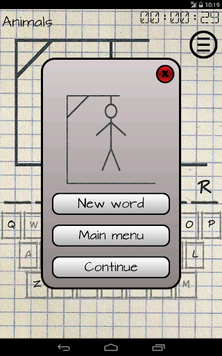 Hangman - عکس بازی موبایلی اندروید
