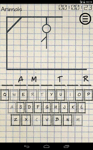 Hangman - عکس بازی موبایلی اندروید