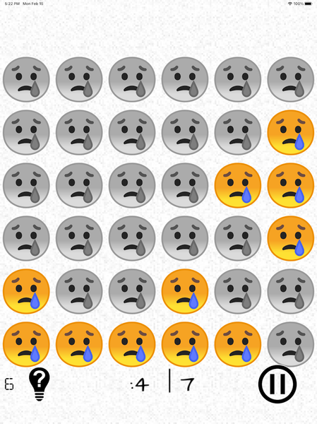 Emoji lights Out - Image screenshot of android app