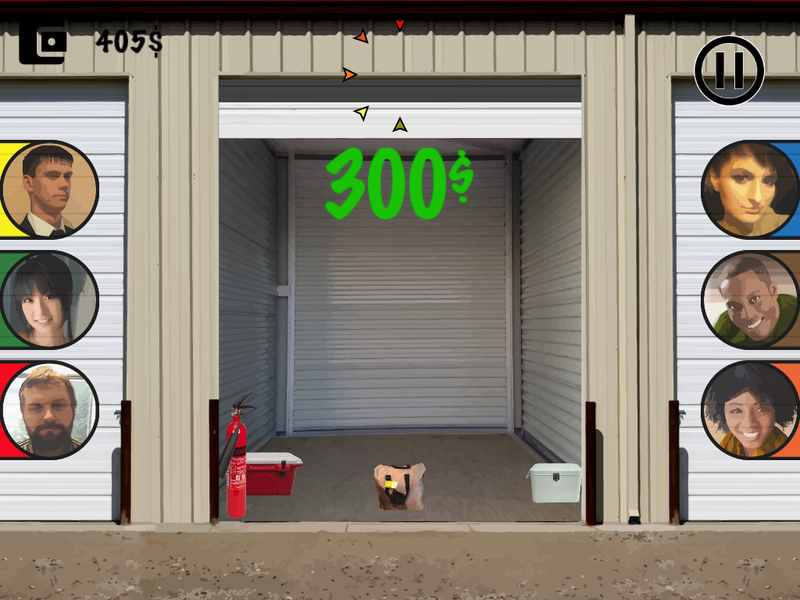 storage bidder - Gameplay image of android game
