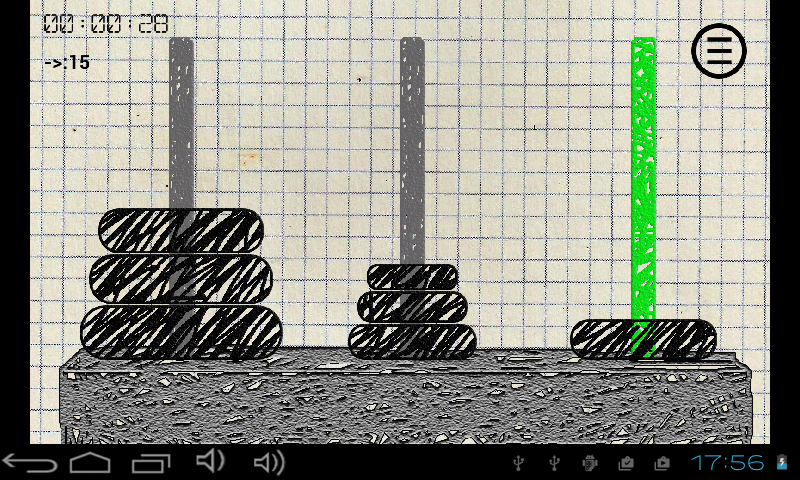 Tower of Hanoi - عکس بازی موبایلی اندروید