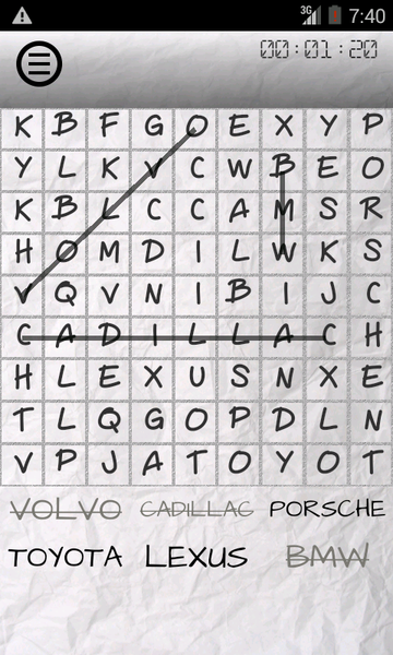 Find All Words - Image screenshot of android app