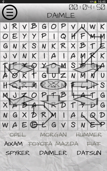 Words Search Z - Image screenshot of android app