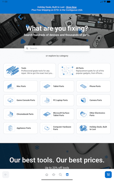 iFixit - عکس برنامه موبایلی اندروید