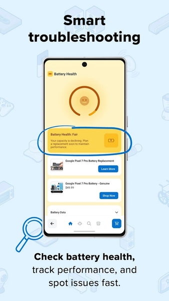 iFixit - عکس برنامه موبایلی اندروید