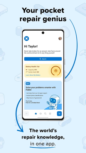 iFixit - عکس برنامه موبایلی اندروید