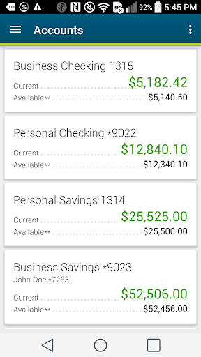 Advantage FCU, Rochester NY - عکس برنامه موبایلی اندروید