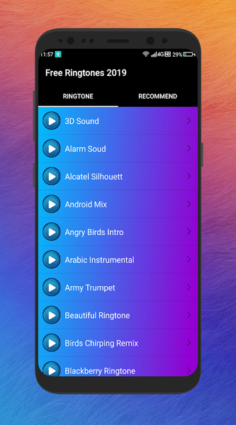 Ringtones 2023 - عکس برنامه موبایلی اندروید