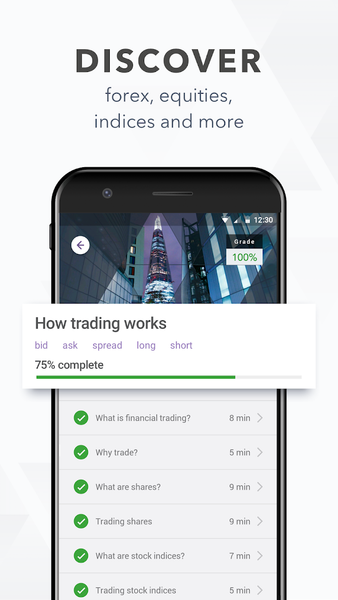 IG Academy: Learn How to Trade - Image screenshot of android app