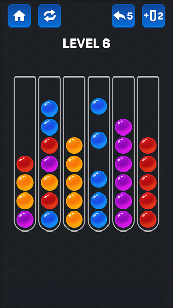 Ball Sort Color - Puzzle Game - عکس بازی موبایلی اندروید