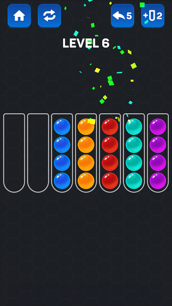Ball Sort Color - Puzzle Game - عکس بازی موبایلی اندروید