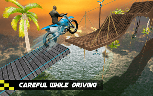 Stuntman Bike Race - Gameplay image of android game