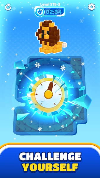 Color Block Sort - Gameplay image of android game