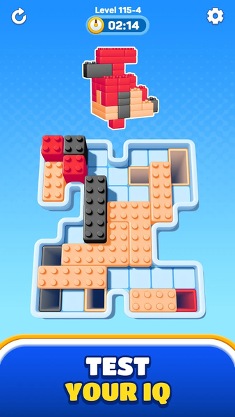 Color Block Sort - Gameplay image of android game