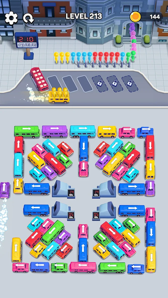 Bus Out - Gameplay image of android game