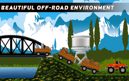 Cargo Loader : Mountain Drivin - Gameplay image of android game