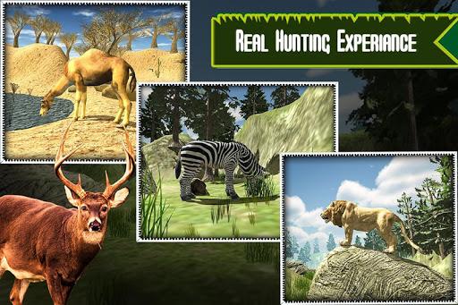 Deer hunting games 3D- Animal Hunter 2020 - Gameplay image of android game