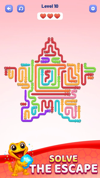 Gecko Go - Gameplay image of android game