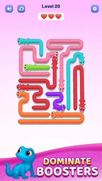 Gecko Go - Gameplay image of android game