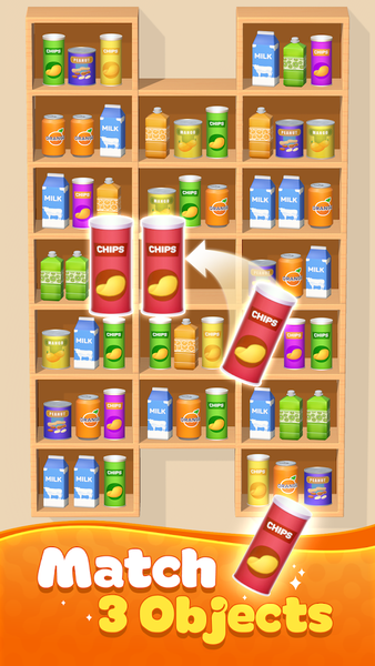Goods Sort, Matching 3D - Gameplay image of android game