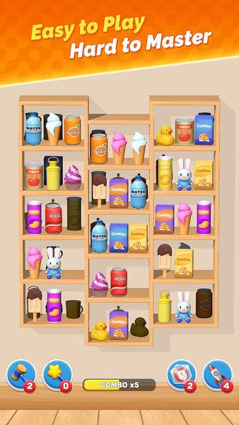 Sorting Master, Match 3D - Gameplay image of android game
