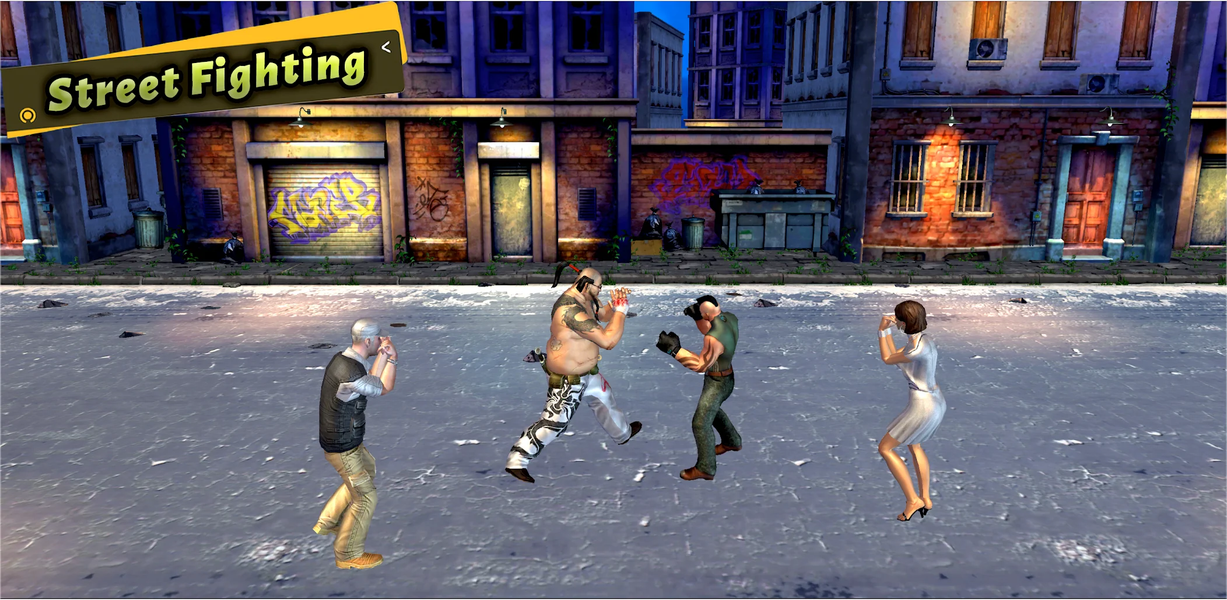 Hero City Gangsters - Gameplay image of android game