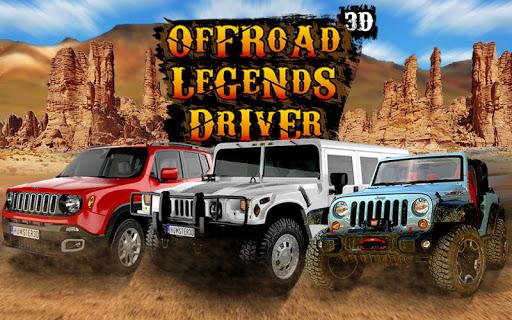 Offroad Legends Driver 3D - Gameplay image of android game