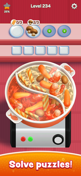 Hotpot Go: Food Sort - Gameplay image of android game
