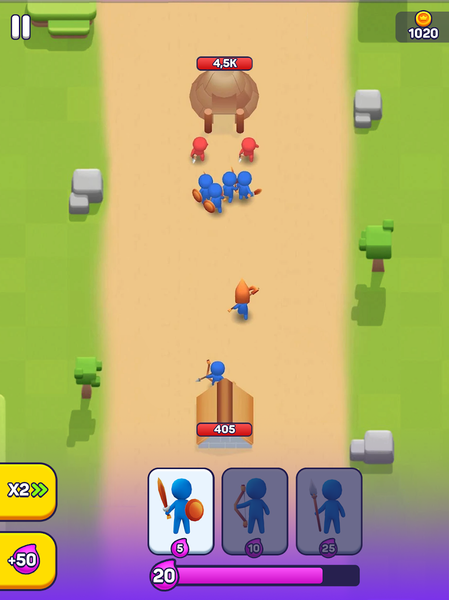 King of Warriors - Gameplay image of android game