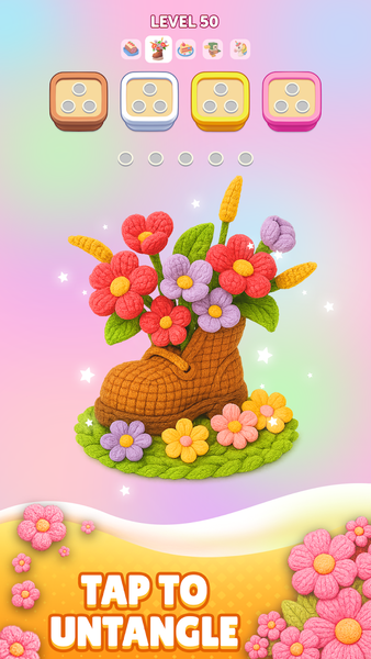 Color Yarn ۳D - عکس بازی موبایلی اندروید
