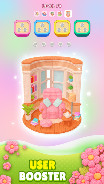 Color Yarn ۳D - عکس بازی موبایلی اندروید