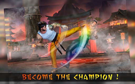 Kung Fu Fight Karate Game - Gameplay image of android game