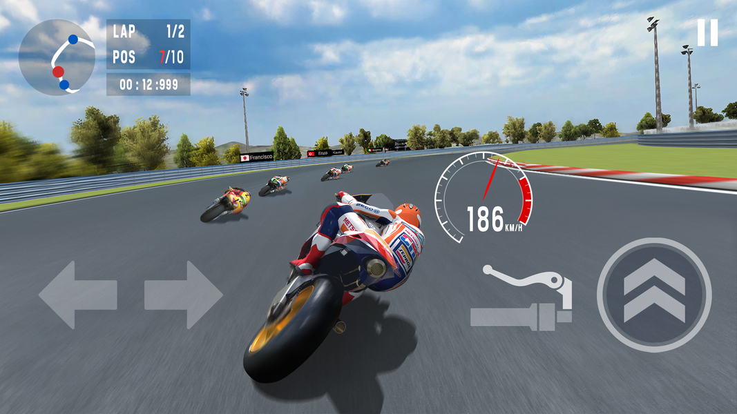 Moto Rider, Bike Racing Game - Image screenshot of android app