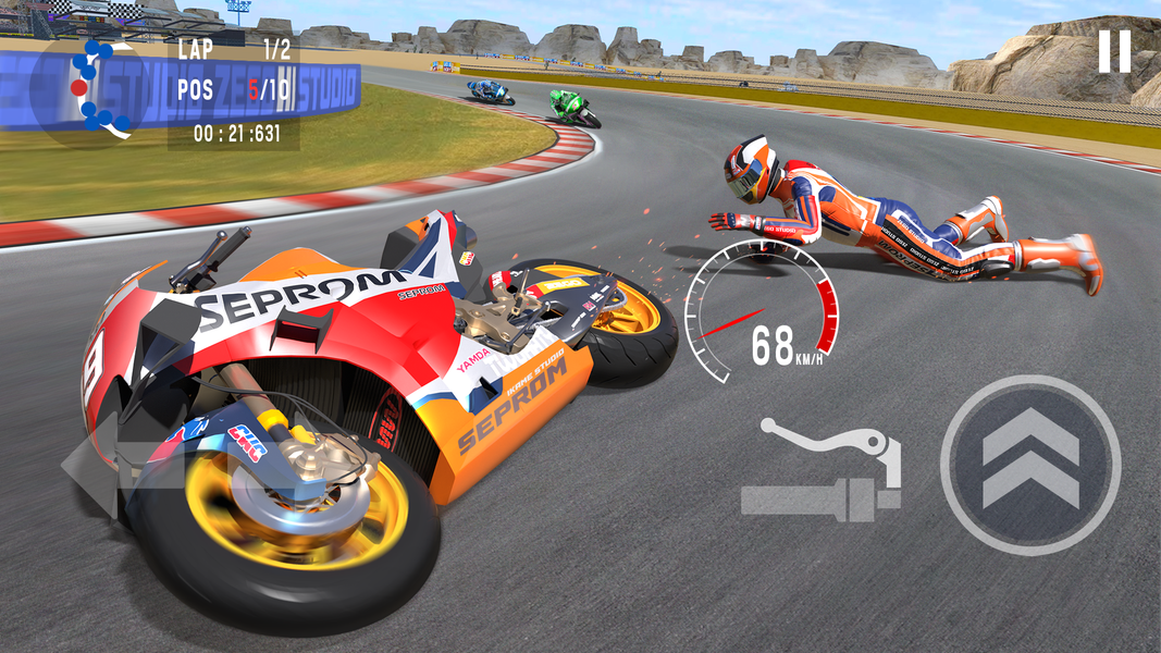 Moto Rider, Bike Racing Game - عکس برنامه موبایلی اندروید