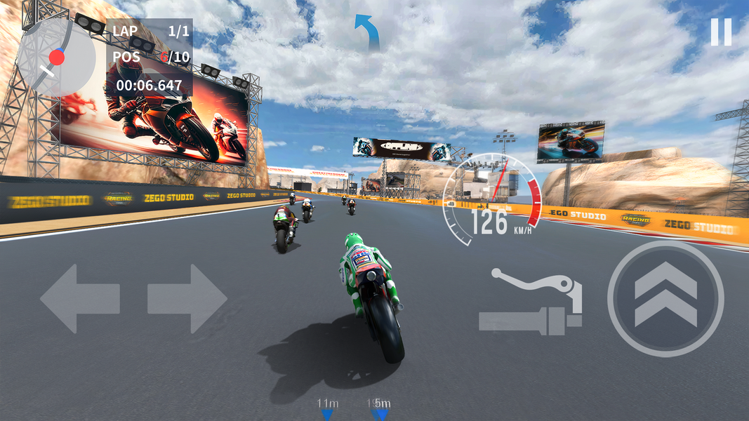 Moto Rider, Bike Racing Game - Image screenshot of android app
