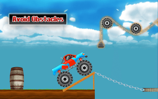 Rope Bridge Racer Car Game - Gameplay image of android game