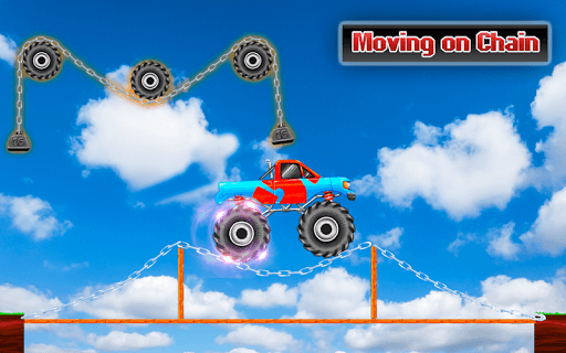 Rope Bridge Racer Car Game - Gameplay image of android game