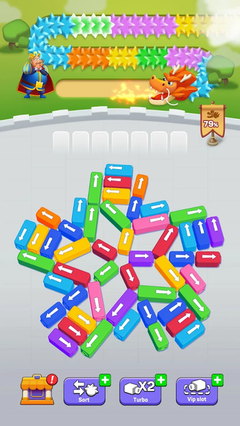 Kingdom Rescue Puzzle - Gameplay image of android game