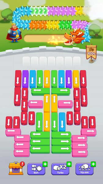 Kingdom Rescue Puzzle - Gameplay image of android game