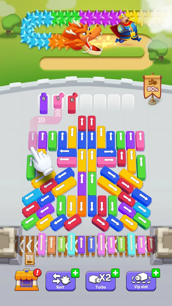 Kingdom Rescue Puzzle - Gameplay image of android game