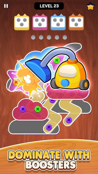 Screw Puzzle: Screw Cat Game - عکس بازی موبایلی اندروید